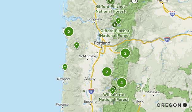 Oregon Map