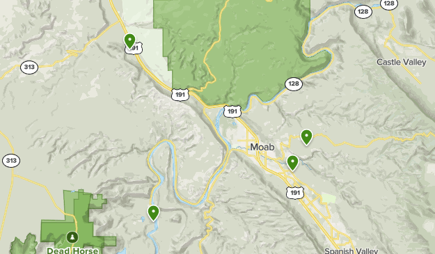Moab Map