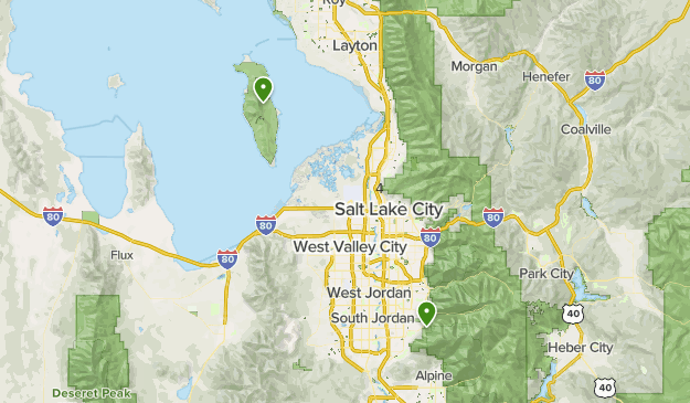 Salt Lake Map