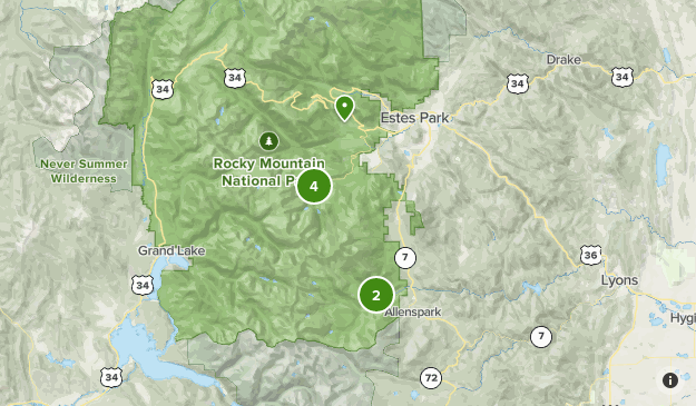 RMNP Map