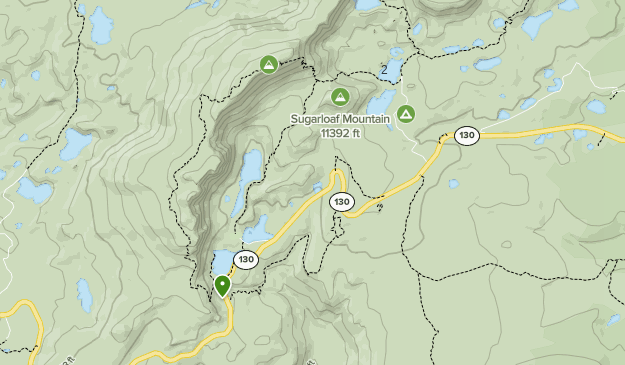 Snowy Range WY Map