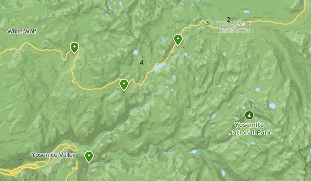 Yosemite Map