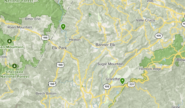 Banner Elk Nc Map Banner Elk, Nc | List | Alltrails