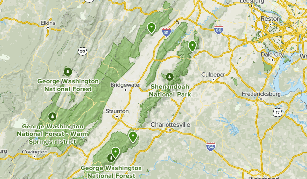 George Washington & Jefferson National Forest to Try  List  AllTrails