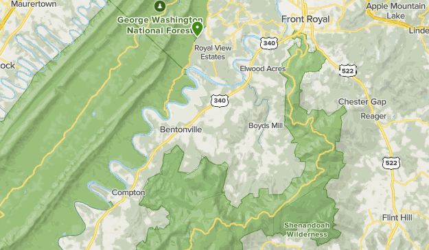 George Washington National Forest Trail Map George Washington & Jefferson National Forest I've Tried | List | Alltrails