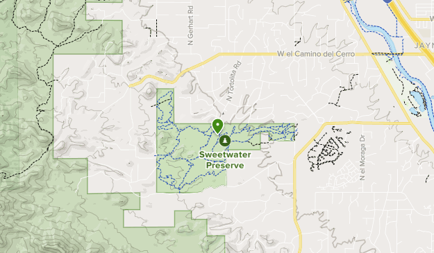 Saguaro Arizona Map