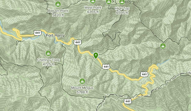 Alum to leconte Map