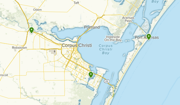 Coastal Bend Trails Map