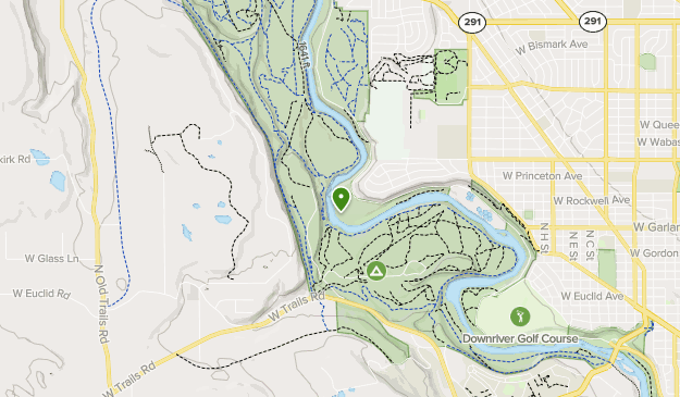 Spokane Trails Map
