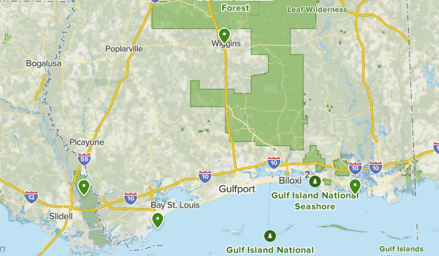 Gulfport Ms On Map Gulfport Ms | List | Alltrails