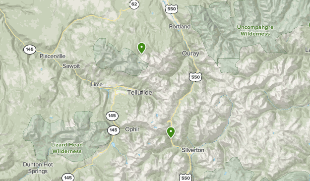 Telluride Map