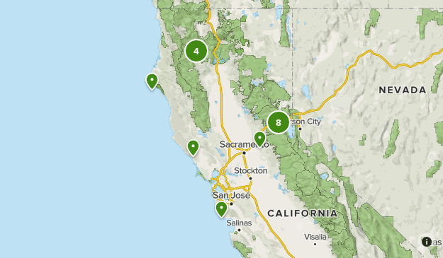 Backpacking Map