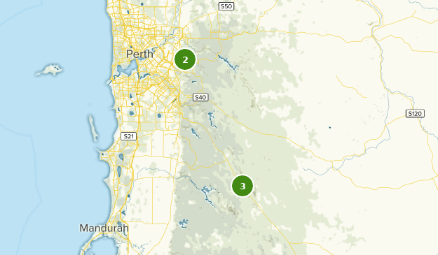 Perth lockdown Map