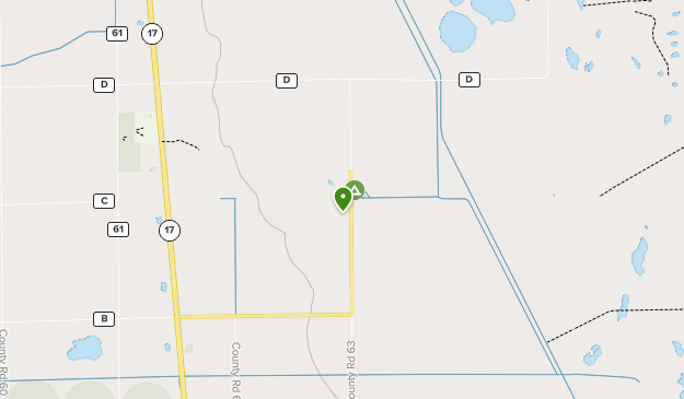 Sand Dunes Hikes Map