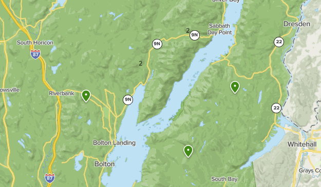 Lake George 12ster Map