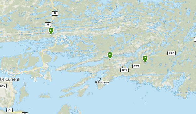 Killarney Provincial Park Map Killarney Provincial Park | List | Alltrails