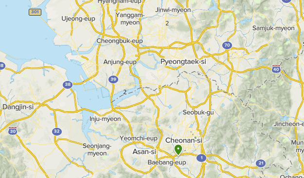 Pyeongtaek South Korea Map Pyeongtaek | List | Alltrails