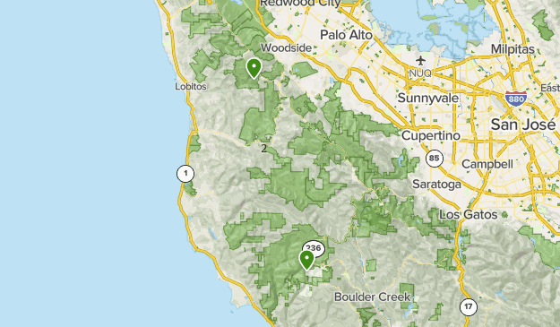 Palo Alto and beyond Map