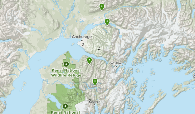 Backpacking Map