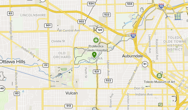 Bike trails Map