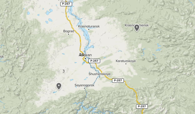 Однодневные походы Map