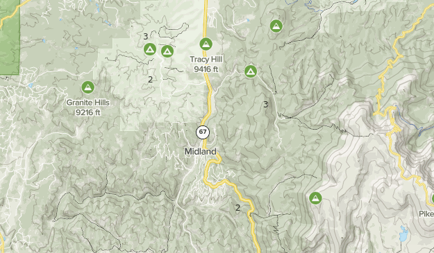 Mueller State Park Trail Map Mueller State Park, Co | List | Alltrails