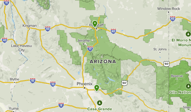 Silly Mountain Trail Map Brittlebrush And Crest Trail ( Silly Mountain ) | List | Alltrails