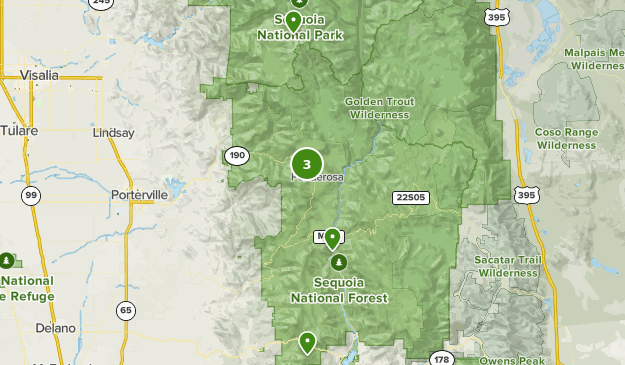 Sequoia National Forest Map Ca: Sequoia National Forest | List | Alltrails