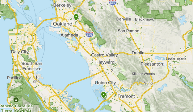 Hayward Map