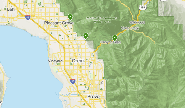 Provo Zip Code Map Northern Utah Orem, Provo | List | Alltrails