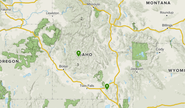 Moderate places to try Map