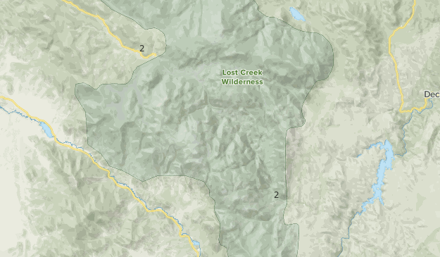 Lost Creek Wilderness Map Lost Creek Wilderness | List | Alltrails