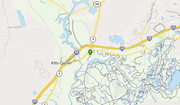 Long Hikes Map