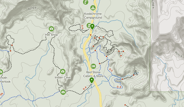 Kodachrome Basin State Park Map Kodachrome Basin State Park | List | Alltrails