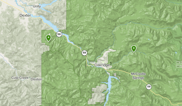 Hills creek reservoir | List | AllTrails