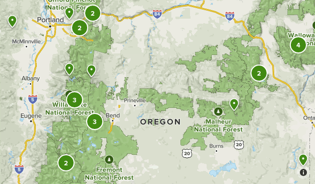 Oregon Map