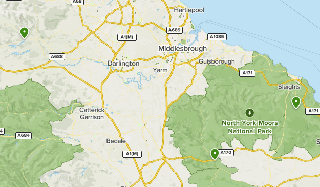North York Moors National Park Map North York Moore | List | Alltrails