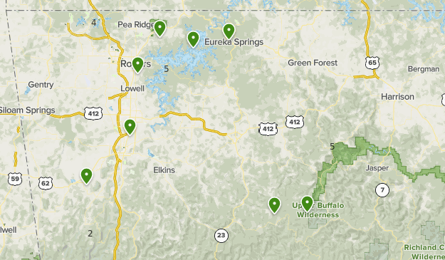 Northwest Arkansas Hikes and Trails | List | AllTrails