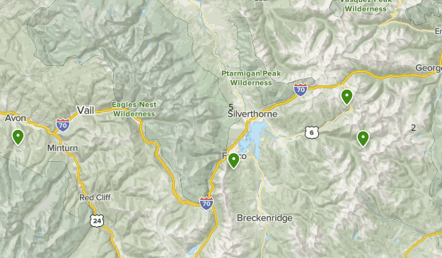 Keystone Trail Map  Keystone Ski Resort