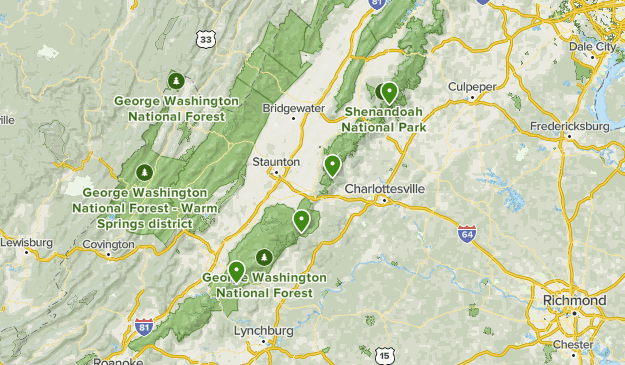 to hike Map