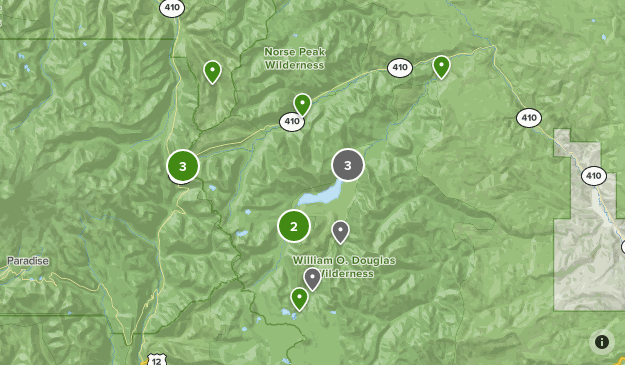 HWY 410 & Bumping Lake Area | List | AllTrails