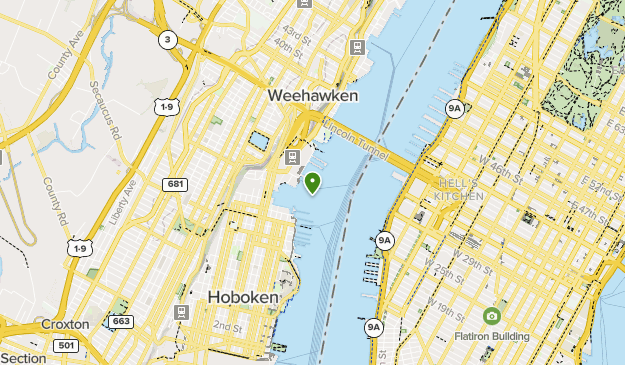 NJ Biking Trails Map
