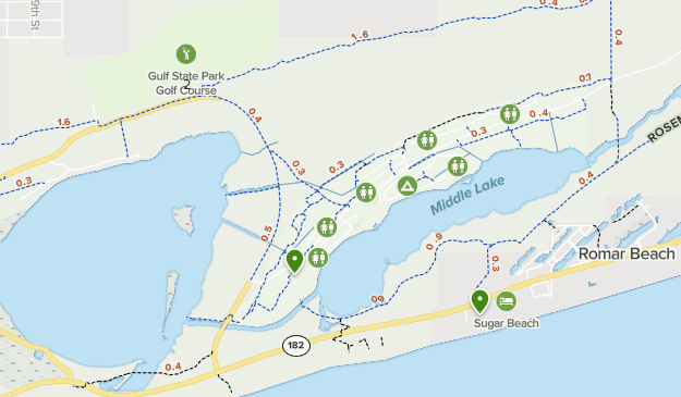 Gulf State Park Map Gulf State Park | List | Alltrails