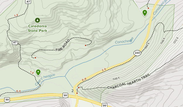 Caledonia State Park Map Caledonia State Park | List | Alltrails