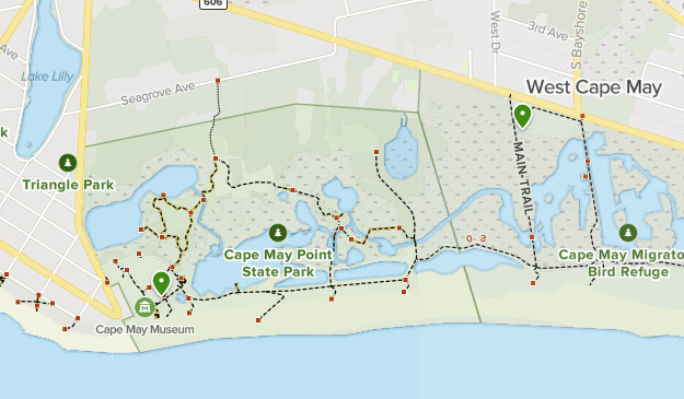 Cape may point map