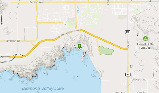 Diamond Valley Lake Map Diamond Valley Lake | List | Alltrails