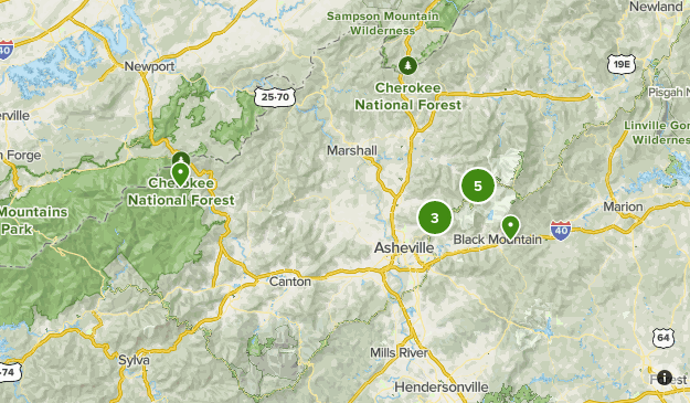 Possible hikes around Asheville | List | AllTrails