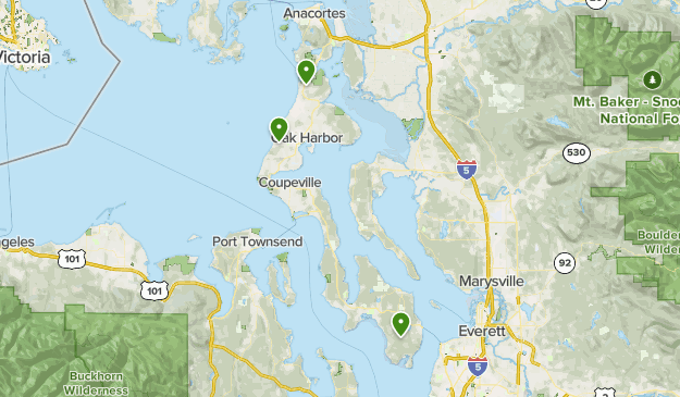 Map Of Whidbey Island Whidbey Island | List | Alltrails