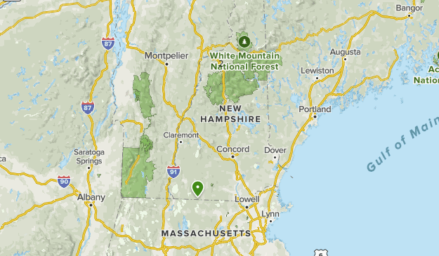 New Hampshire Map