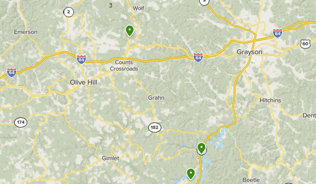 Olive Hill Ky Map Olive Hill, Ky | List | Alltrails